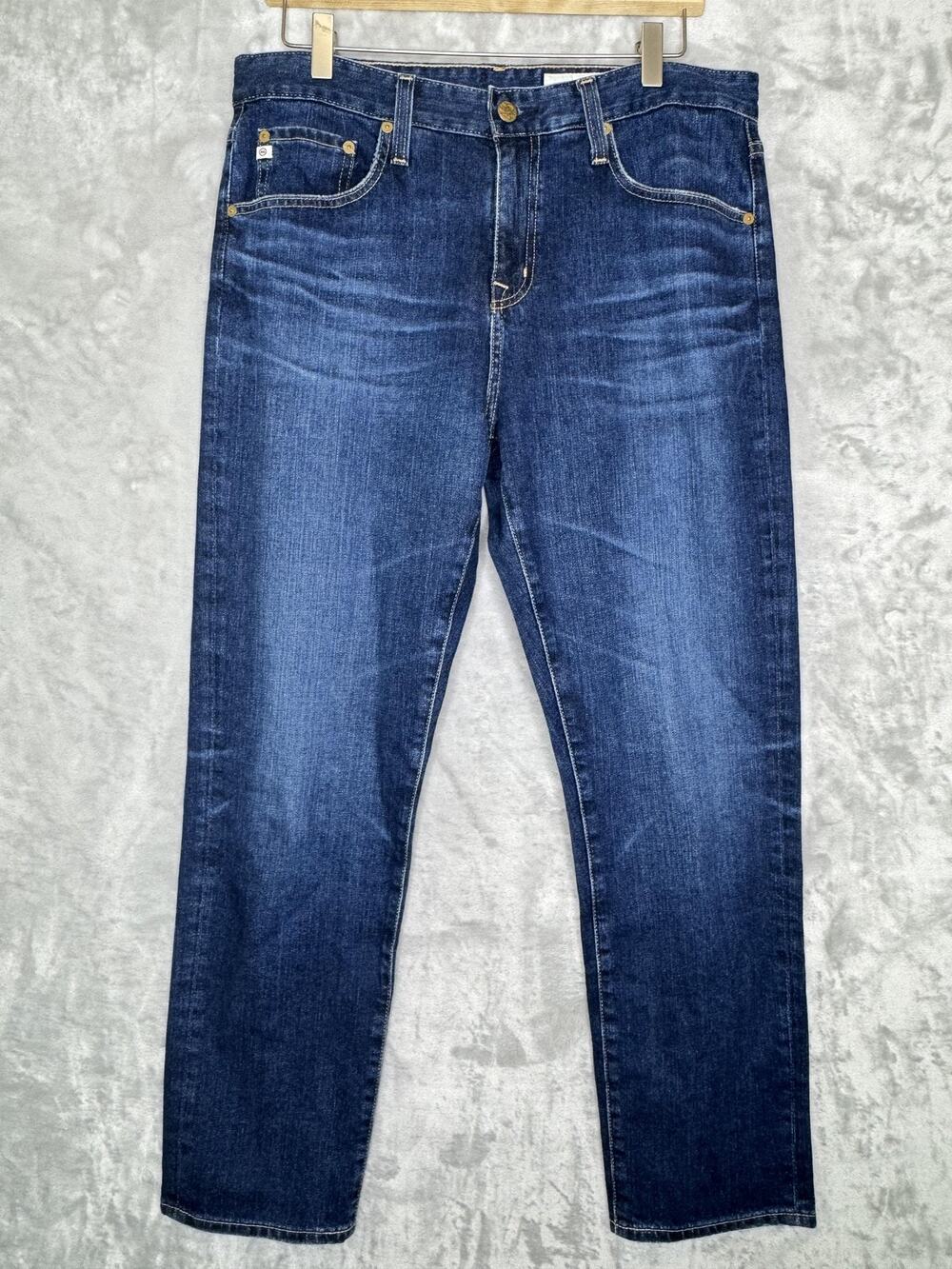 AG Adriano Goldschmied Ex-Boyfriend Jeans Womens 29R Medium Wash Slouchy Slim